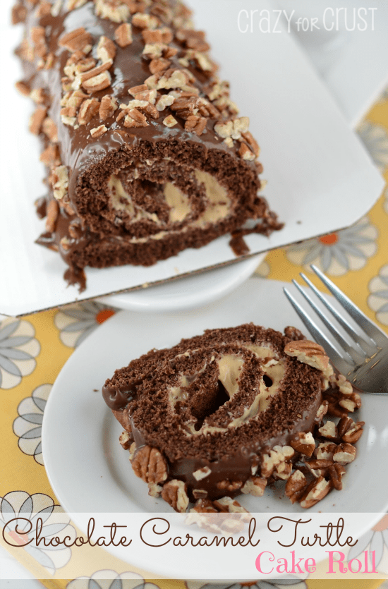 chocolate-caramel-turtle-cake-roll-1-words