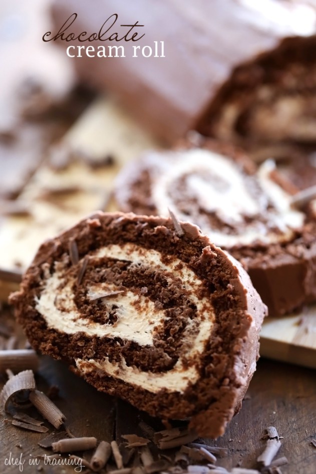 Chocolate-Cream-Roll